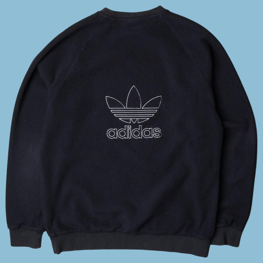 Vintage Adidas Fleece Sweater - M