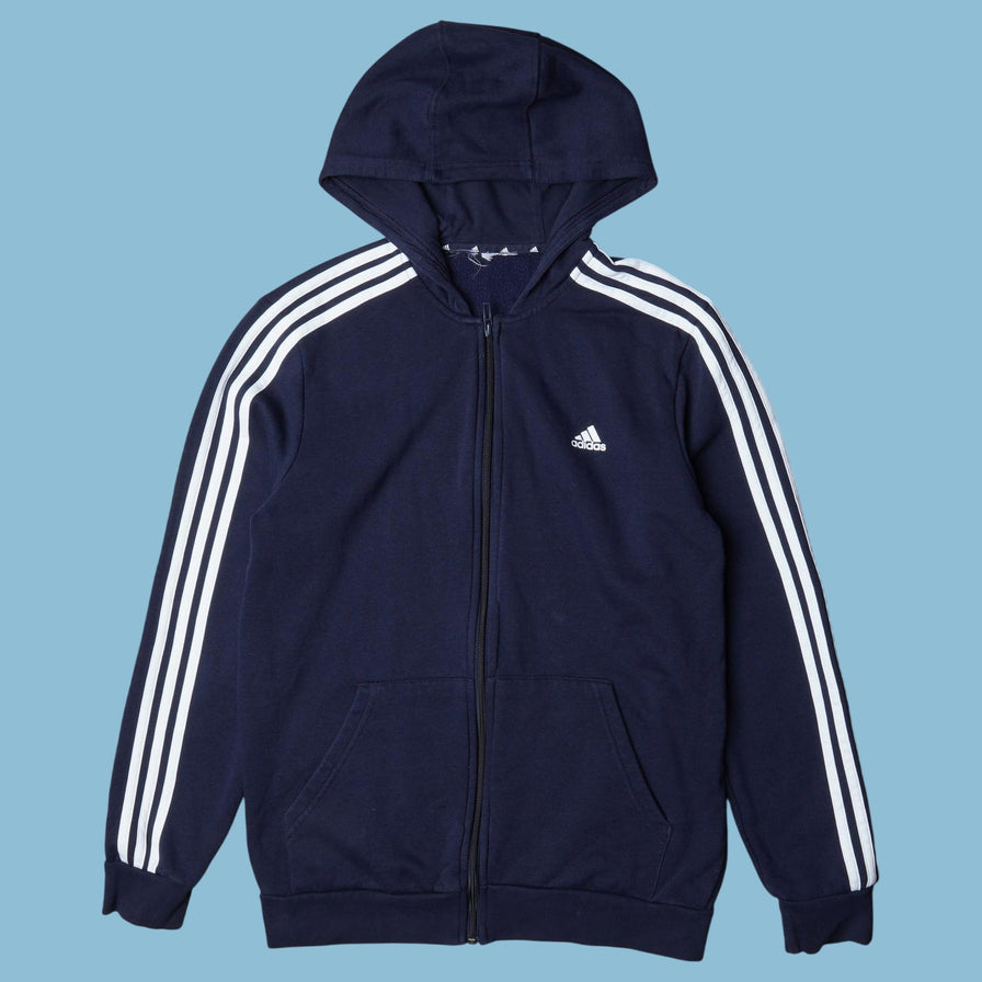 Vintage Adidas Zip Hoodie - M