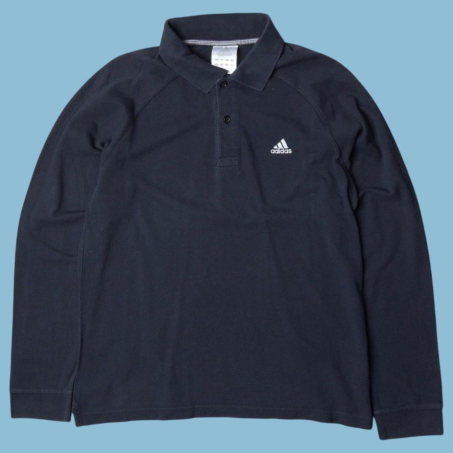 Vintage Adidas Longsleeve Polo - S