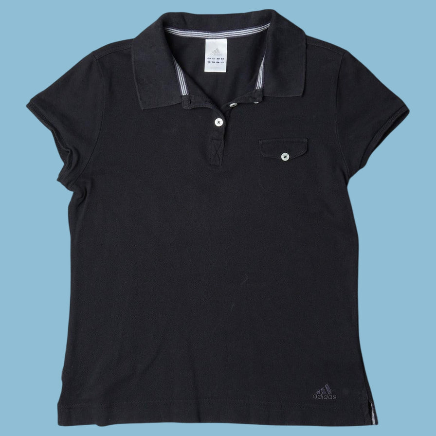 Vintage Adidas Polo T-Shirt - M