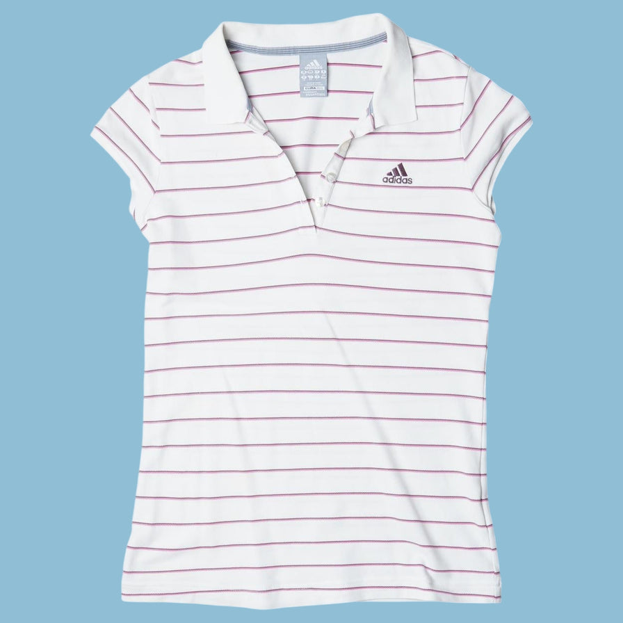 Vintage Adidas Polo T-Shirt - M