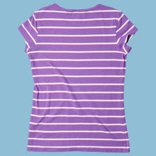 Vintage Adidas Striped T-Shirt - L