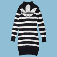Vintage Adidas Trefoil Logo Strickkleid - S