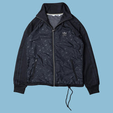 Vintage Adidas Trefoil Print Jacke - M