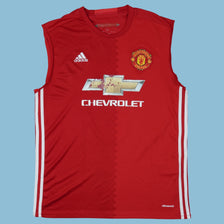 Vintage Adidas Manchester United Jersey T-Shirt - L