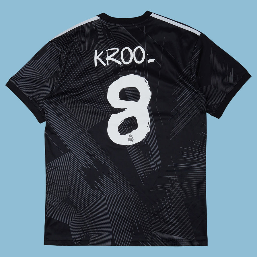 Vintage Adidas Real Madrid #8 Kroos Trikot T-Shrit - L