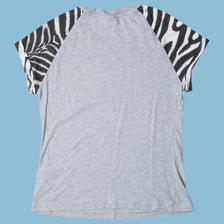 Vintage Adidas Zebra Print T-Shirt - S