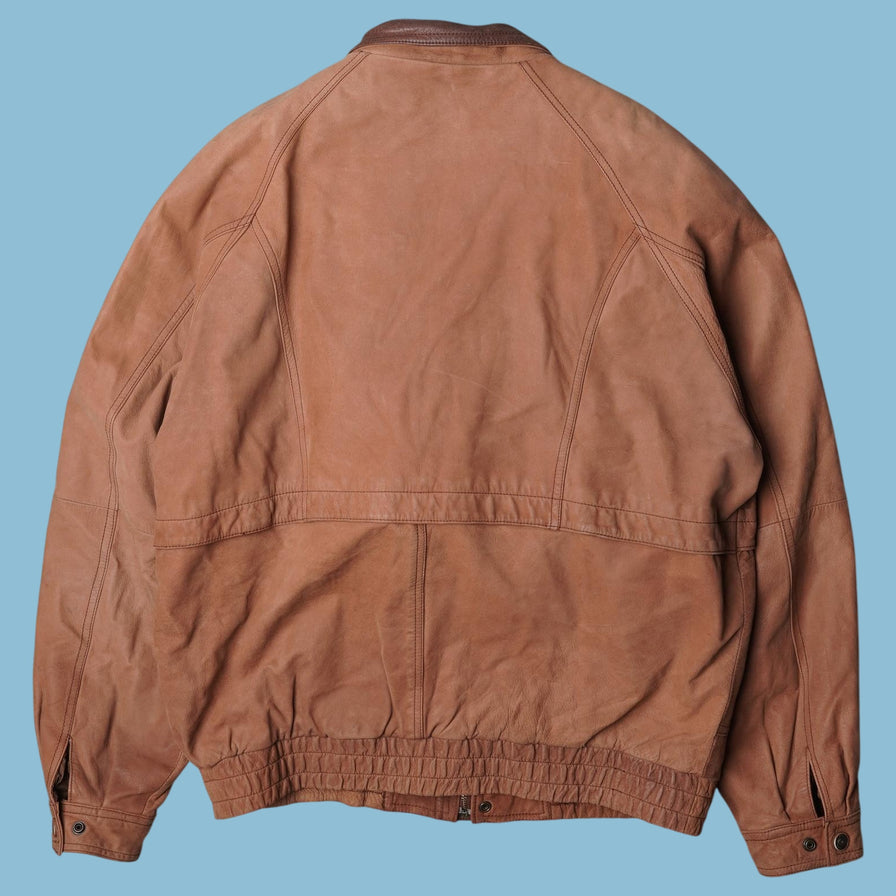 Vintage Adventure Bound 90s Lederjacke - L