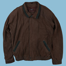Vintage Adventure Bound Suede Leather Jacket - XL