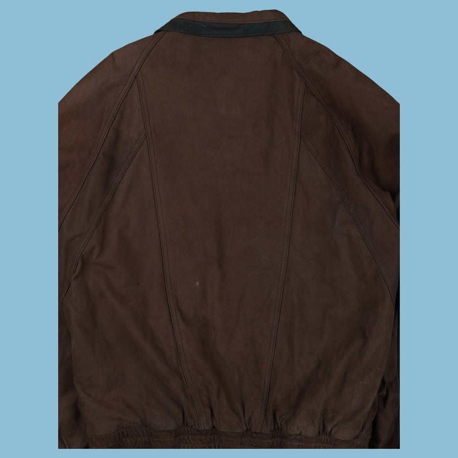 Vintage Adventure Bound Wildleder Lederjacke - XL