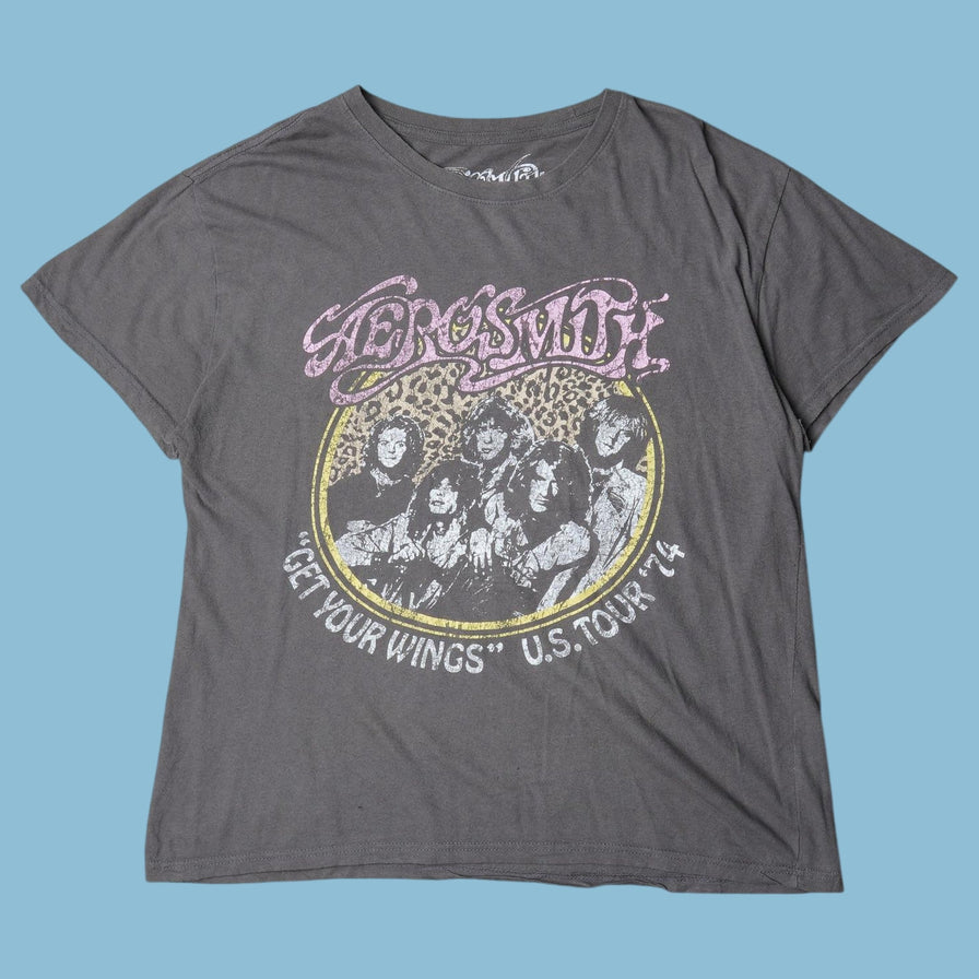 Vintage Aerosmith Get Your Wings '74 Tour T-Shirt - L