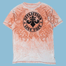 Vintage Affliction 2000s Live Fast T-Shirt - L