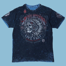 Vintage Affliction Live Fast American Customs T-Shirt - L