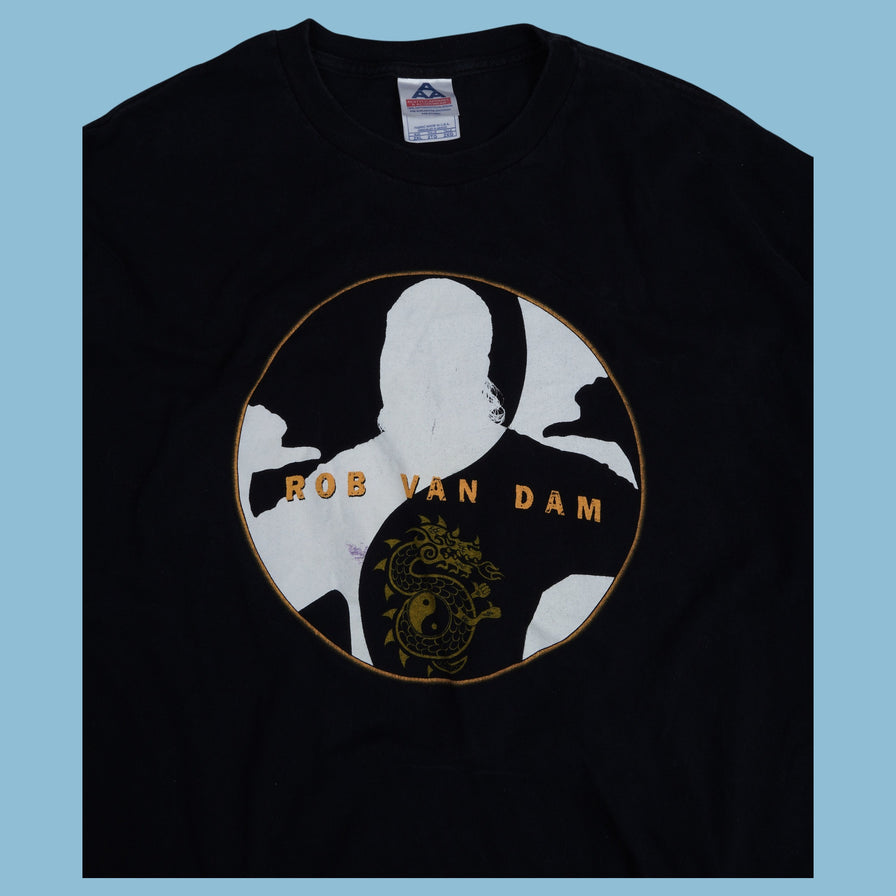 Vintage 2002 WWF Rob Van Dam T-Shirt - 2XL - NFF Vintage