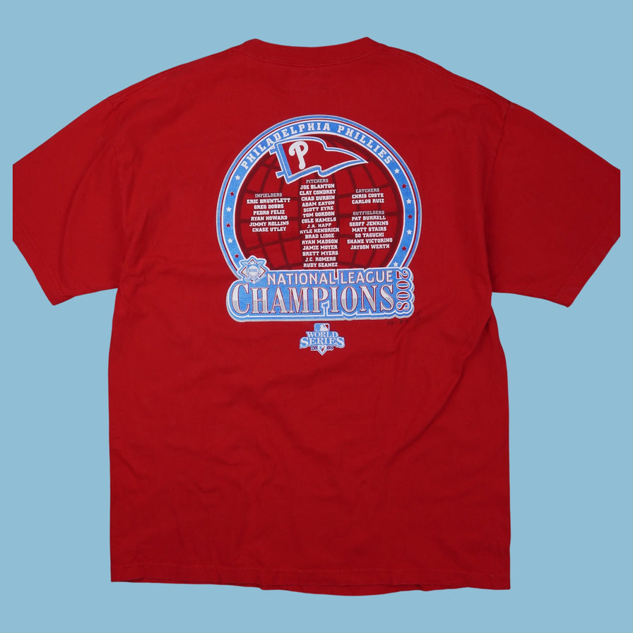 Vintage Alstyle MLB Philadelphia Phillies Baseball 2008 T-Shirt - XL
