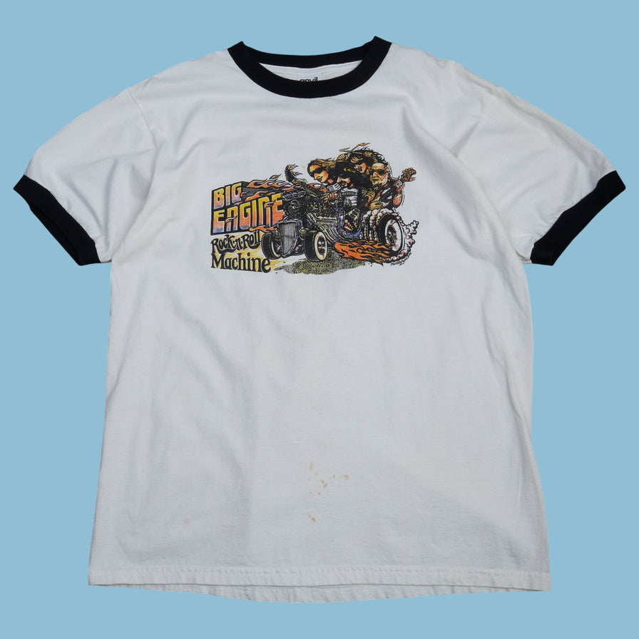 Vintage Anvil Big Engine Rock'n'Roll Machine T-Shirt - L - NFF Vintage