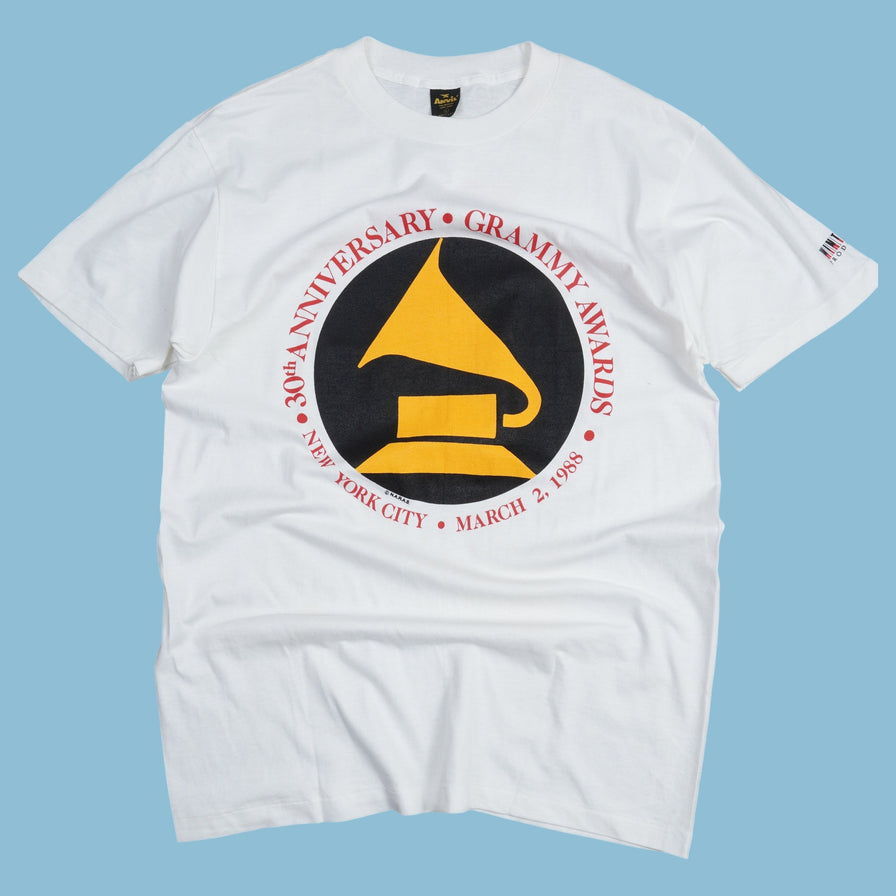 Vintage Anvil 1988 Grammy Awards T-Shirt - L - NFF Vintage