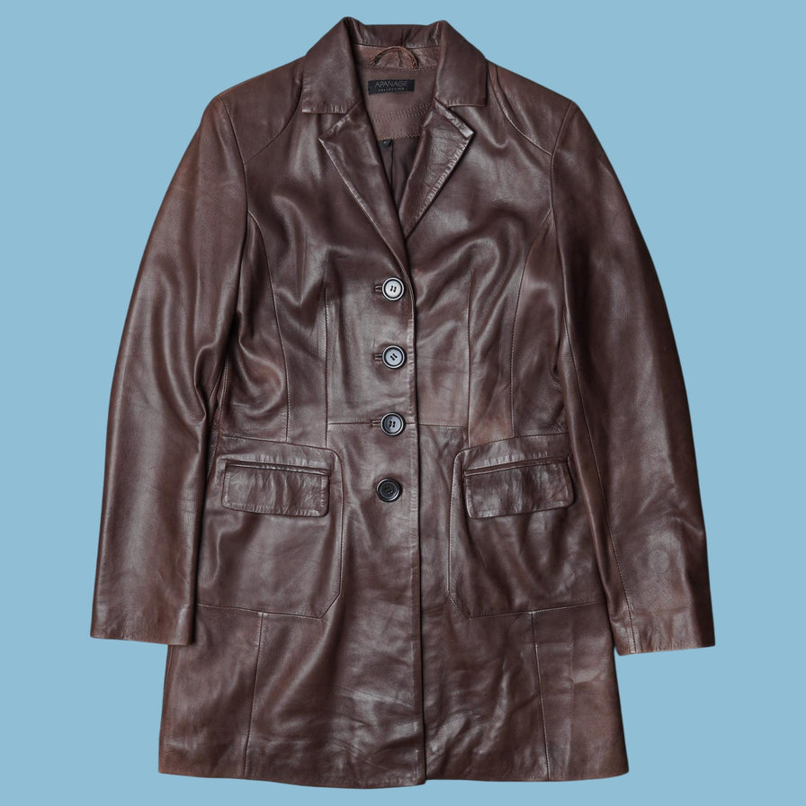 Vintage Apanage Lederjacke - S