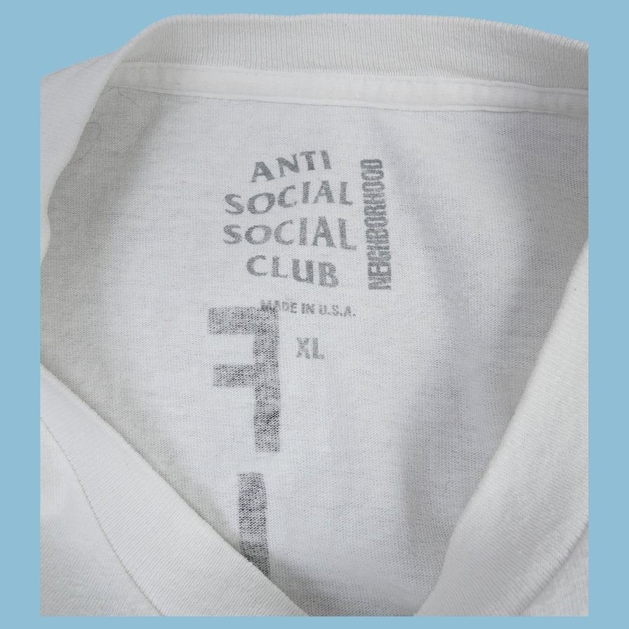 Vintage Anti Social Social Club T-Shirt - XL - NFF Vintage