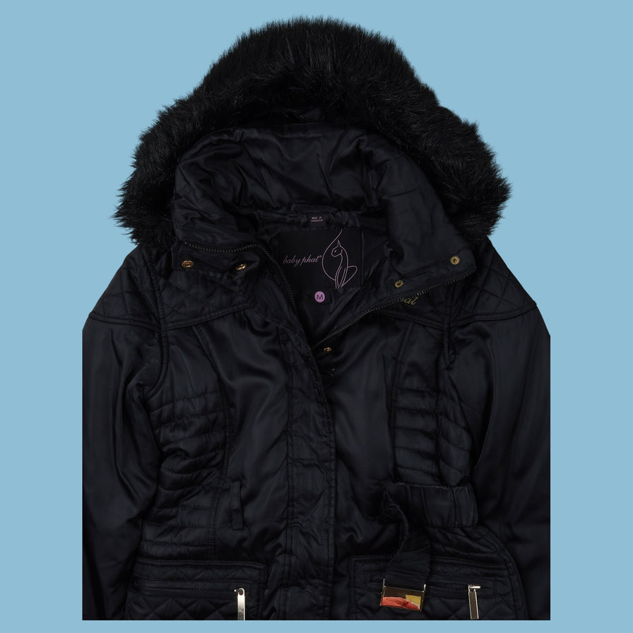 Vintage Baby Phat Puffer Steppjacke - M