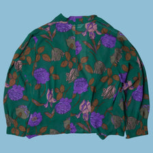 Vintage Balmain 80s Floral Blouse - M