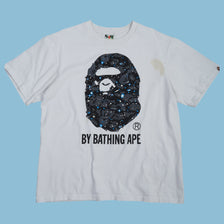 Vintage BAPE Space Tarnfarbe A Bathing Ape T-Shirt - M - NFF Vintage