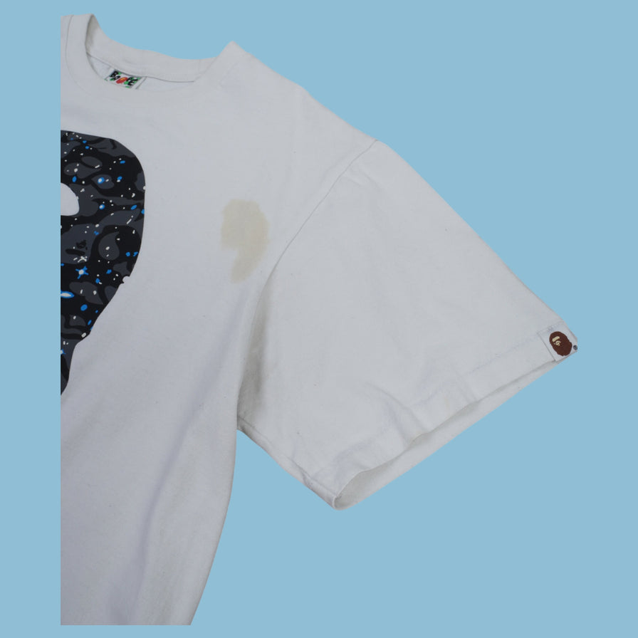 Vintage BAPE Space Tarnfarbe A Bathing Ape T-Shirt - M - NFF Vintage