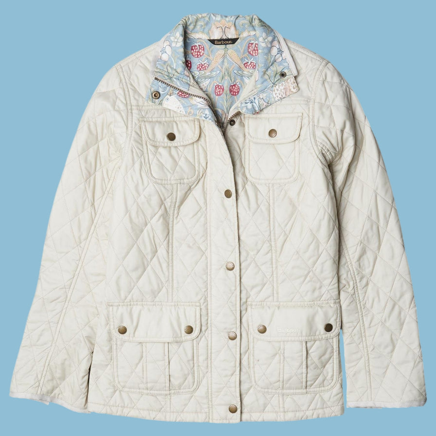 Vintage Barbour Quilted Jacke - S