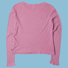 Vintage Bebe 2000s Rhinestone Logo Longsleeve - XS
