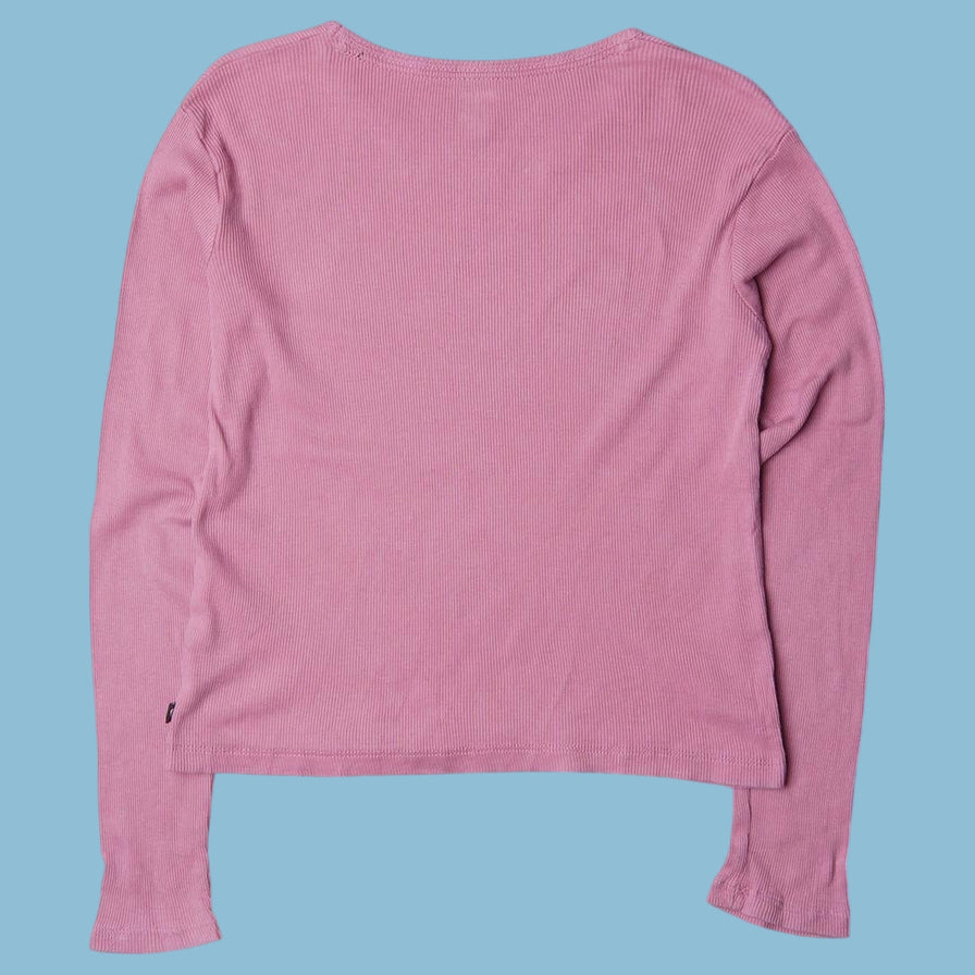Vintage Bebe 2000s Rhinestone Logo Longsleeve - XS