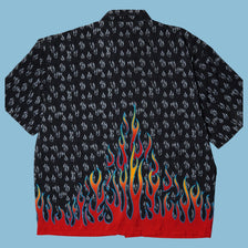 Vintage Big Dogs 2000s Flame Hemd - 2XL