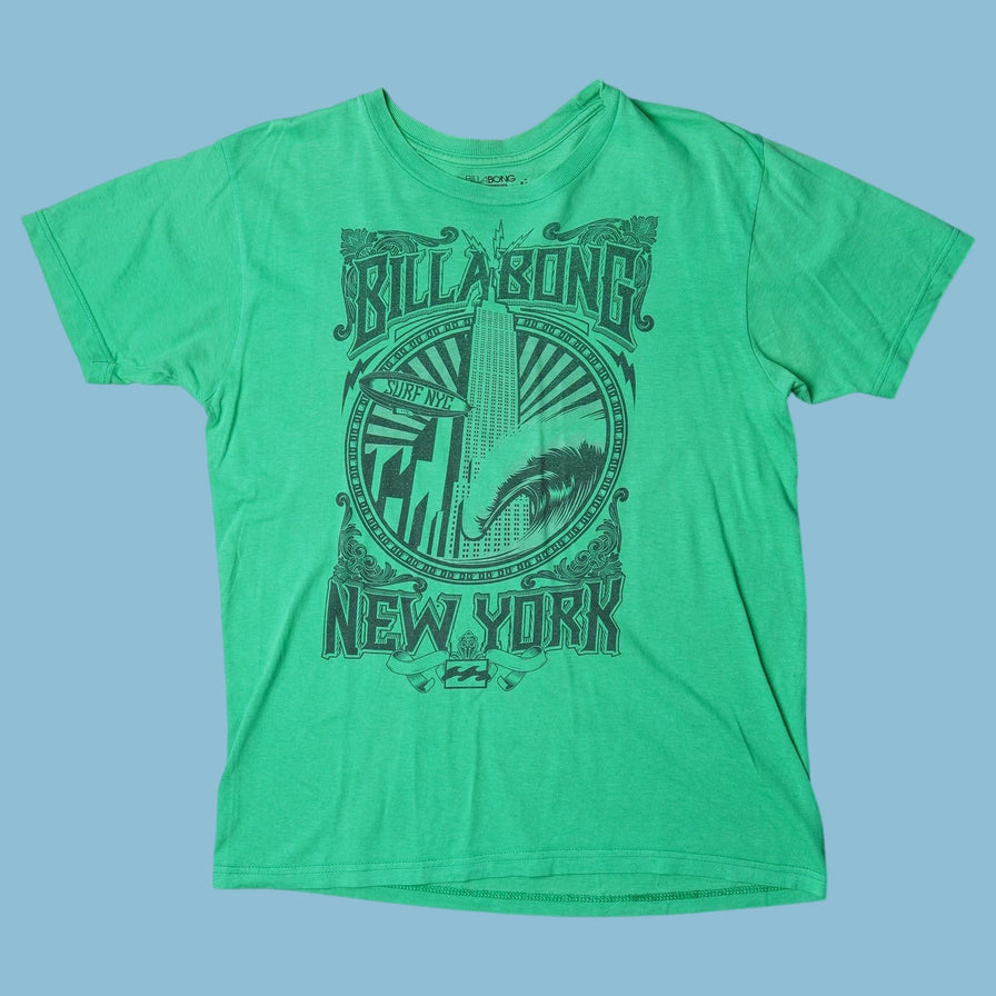 Vintage Billabong New York Surf Graphic T-Shirt - M