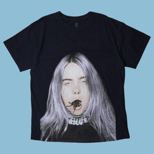 Vintage Billie Eilish Spider T-Shirt - L