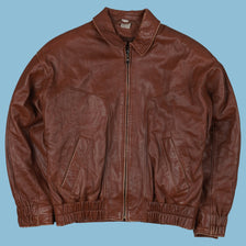 Vintage Y2K Bloomingdale's Leather Jacket - L