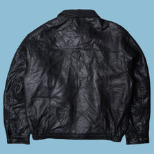 Vintage Boston Harbour Lederjacke - L