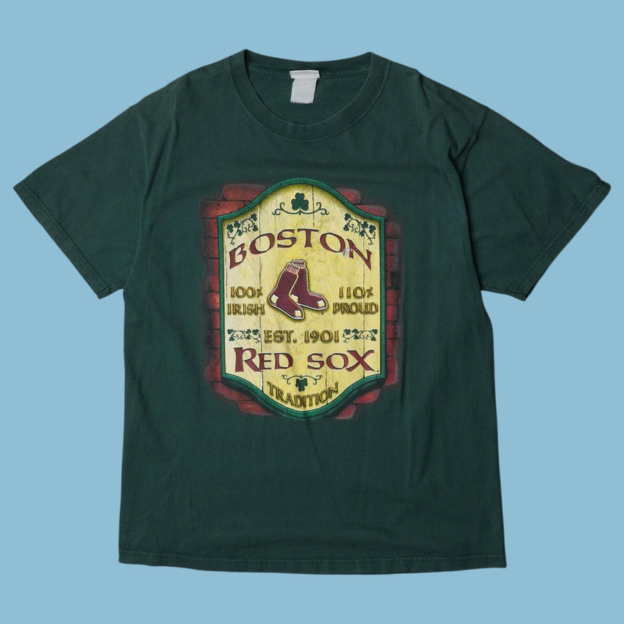 Vintage Boston Red Sox Irish Tradition T-Shirt - L