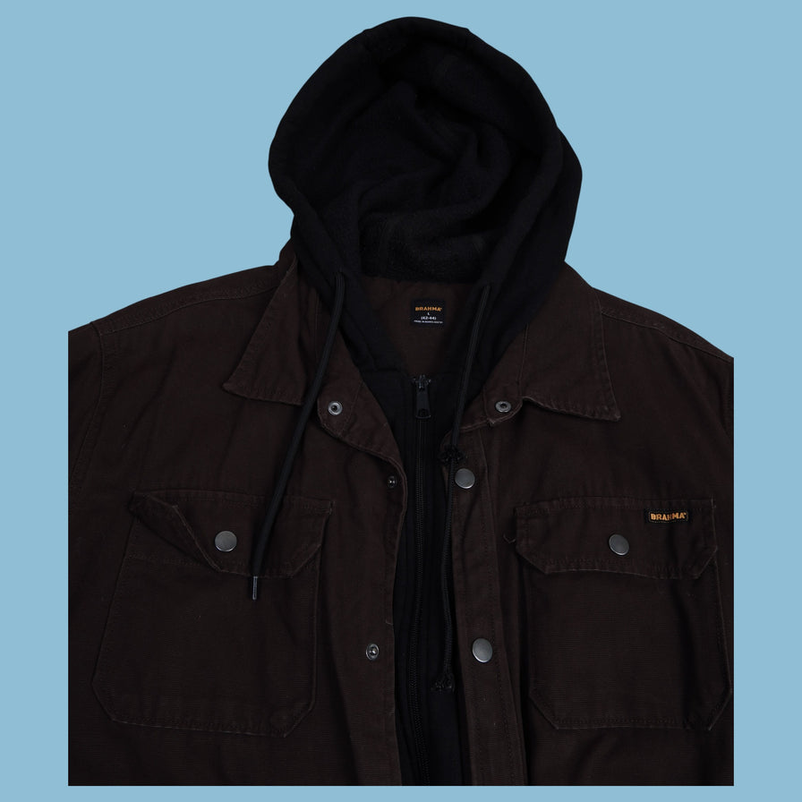Vintage Brahma Workwear Kapuzen Jacke - L - NFF Vintage