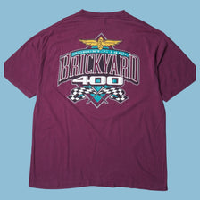 Vintage Brickyard 400 90s NASCAR T-Shirt - XL