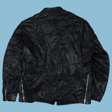 Vintage Brooks BMW MC Club Leather Jacket - S