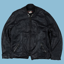 Vintage Brooks Perfecto US Lederjacke - 2XL