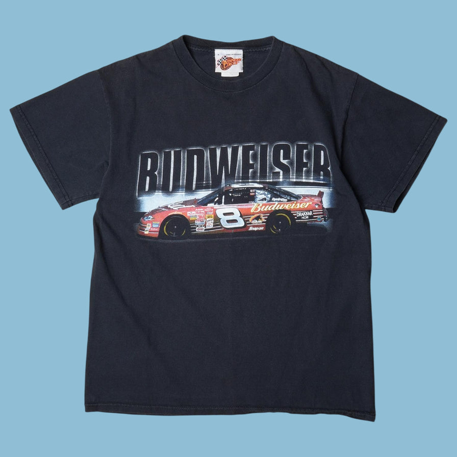 T-shirt de course Nascar Vintage Budweiser années 2000 - M