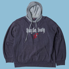 Vintage Bugle Boy 90s Hoodie - L