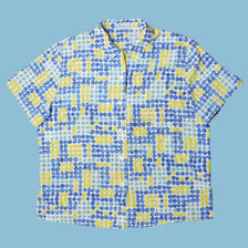 Vintage Burberrys 90s Apple Print Blouse - M