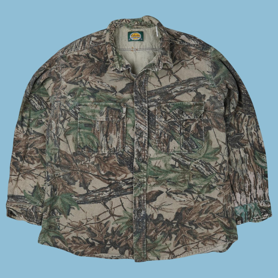 Vintage Cabela's Realtree Camo Hemd - XL