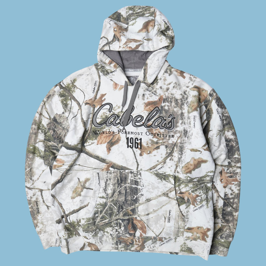 Vintage Cabela's Realtree Camo Hoodie - XL
