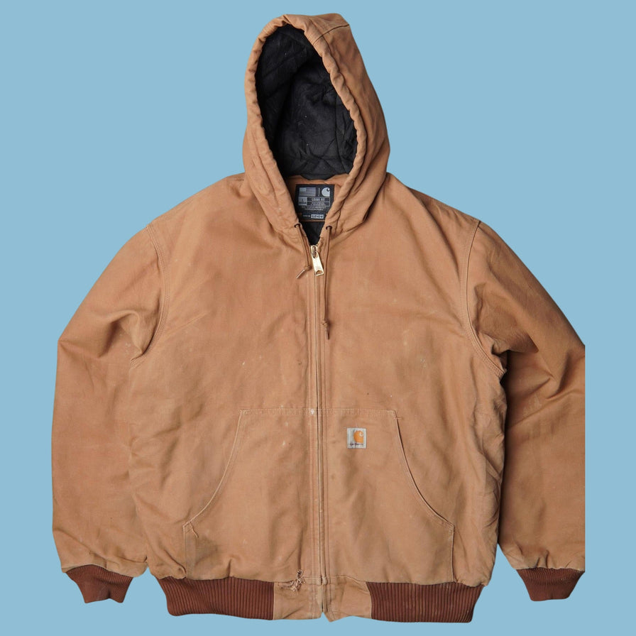 Vintage Carhartt Active Jacket Hoodie Jacke - L