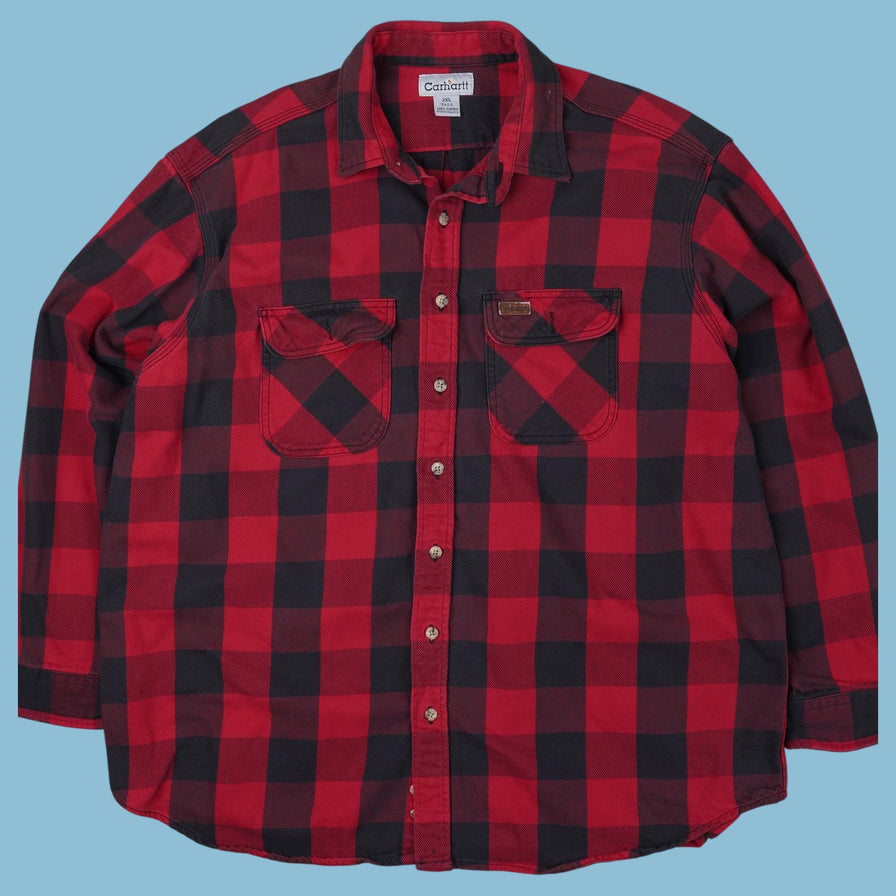 Vintage Carhartt Buffalo Check Hemd - 2XL