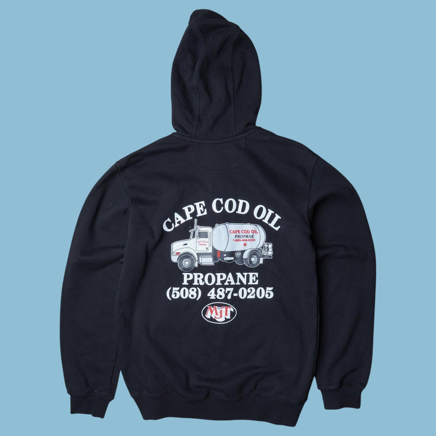 Vintage Carhartt Cape Cod Oil Propane Hoodie - S