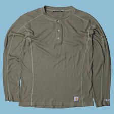 Vintage Carhartt Force Henley Longsleeve - M
