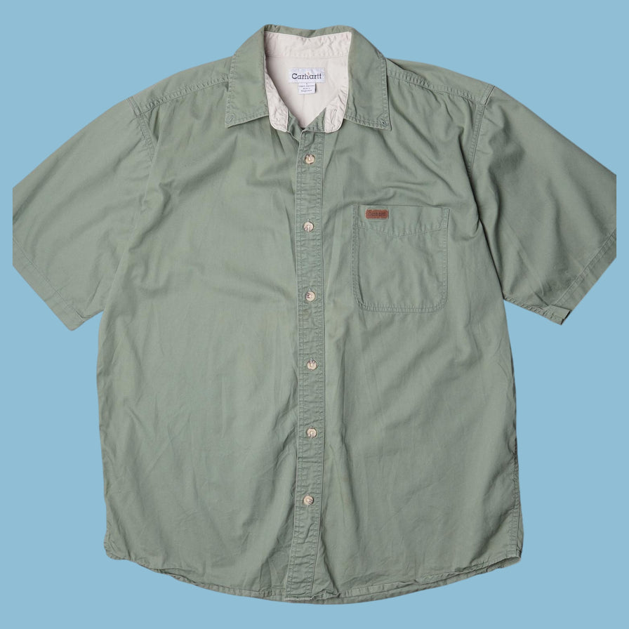 Vintage Carhartt Kurzarm Hemd - L